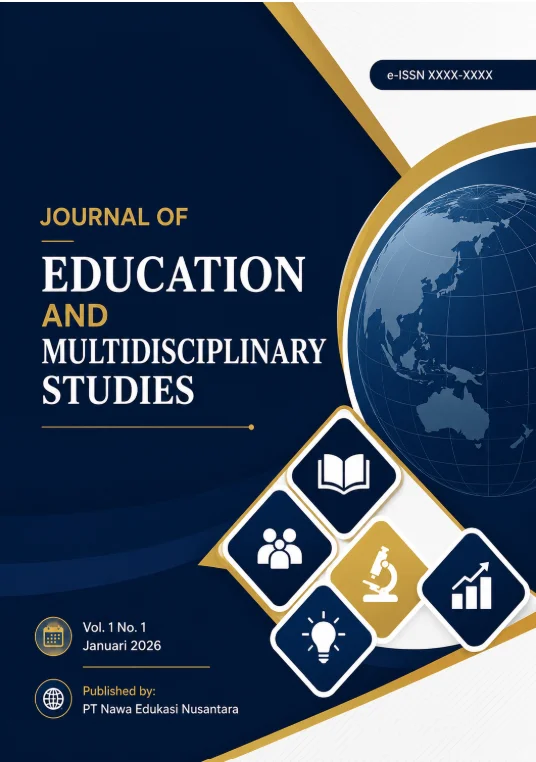 Cover Journal of Education and Multidisciplinary Studies